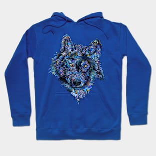 Blue Wolf Hoodie